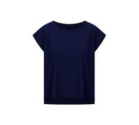 Raffaello Rossi - Lässiges Jersey-Shirt mit angeschnittenem Arm und fließendem Fall | Grit marine/ navy - Gr. - 34