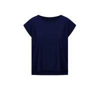 Raffaello Rossi T-Shirt mit Rundhalsausschnitt Modell 'GRIT' in Marine, Größe 36