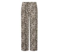 Raffaello Rossi Joggstyle-hose Candice Straight Mit Leo-Print, Farbe: , Größe:42, Beige