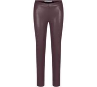 Raffaello Rossi Leggings Resa in Dunkelrot, Größe 44