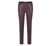 Raffaello Rossi Leggings Resa in Dunkelrot, Größe 44