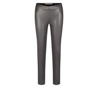 Raffaello Rossi Hose Resa Vegan Elastic Nappa Leather, Farbe:anthrazit, Größe:42