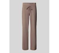 Raffaello Rossi Straight Leg Jogpants aus Hightech Jersey Modell 'CANDICE' in Taupe, Größe 46
