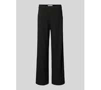 Raffaello Rossi Wide Leg Stoffhose mit elastischem Bund Modell 'PALINA' in Black, Größe 44