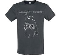 Rage Against The Machine Amplified Collection - The Battle of LA Männer T-Shirt Charcoal XL