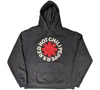 Rage Against the Machine Red Hot Chili Peppers Kapuzen-Sweatshirt, klassisch, offiziell, Unisex, Anthrazit, XL