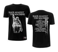 Rage Against The Machine T Shirt BOLA Album Cover Nue offiziell Herren Schwarz L