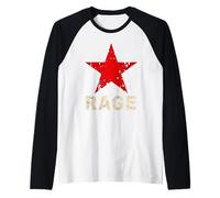 Rage Against The Music im Vintage-Machine-Stil Raglan