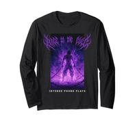 Rage is THE Fuel Trap Phonk Edgy Anime Graphic Moodwear Langarmshirt