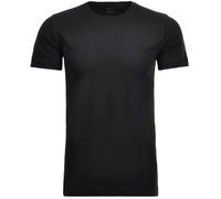 Ragman Herren T-Shirt Bodyfit – 2er Doppelpack mit Rundhals