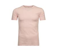 RAGMAN Body Fit T-Shirt Rundhals rose, Einfarbig