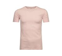RAGMAN Body Fit T-Shirt Rundhals rose, Einfarbig