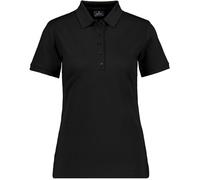 RAGMAN Damen RAGWOMAN Poloshirt Piqué Schwarz-009, M