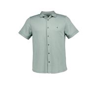 RAGMAN Hemd Herren Kurzarm Jersey grün, M