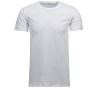 Ragman Herren 2 T-Shirt Doppelpack Bodyfit mit Rundhals, Weiß, XXL