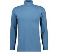 RAGMAN Herren 40170 Basic Rollkragenshirt Langarm BLAU M