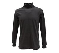 RAGMAN Herren Basic Rollkragenshirt Langarm