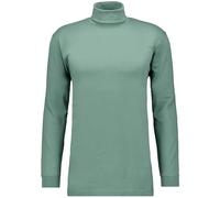 RAGMAN Herren Basic Rollkragenshirt Langarm 40170, Grün, S