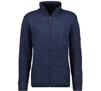 Strickfleecejacke RAGMAN, Herren, Gr. 5XL6062, blau (marineblau), 70% Wolle 30% Nylon, Jacken (28369939-5XL) marineblau