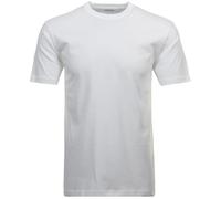 Ragman T-Shirts Herren Regular Fit Kurzarm Rundhals Baumwolle Weiß 4XL 2er-Pack