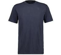 RAGMAN Herren T-Shirt 2er Pack - 1/2 Arm, Unterhemd, Rundhals Dunkelblau M