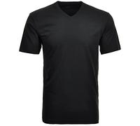 RAGMAN Herren Doppelpack - 2 T-Shirts mit V-Ausschnitt 3XL, Schwarz-009