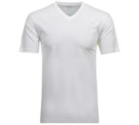 RAGMAN Regular Fit T-Shirt V-Ausschnitt Doppelpack weiss, Einfarbig