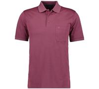 Ragman Herren Kurzarm Softknit Poloshirt 7XL Beere