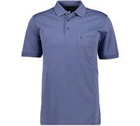 Ragman Herren Kurzarm Softknit Poloshirt ,Gr:-L ,Farbe:-Türkisblau L Türkisblau