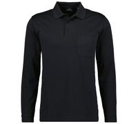 Ragman Herren-Poloshirt, Schwarz, 5XL
