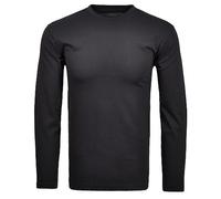 Ragman Longsleeve Herren Regular Fit Rundhals Baumwolle Blau XXL