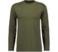 RAGMAN Herren Langarm-Shirt Rundhals Dunkelgrün-393, XXL