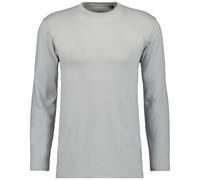 RAGMAN Herren Langarm-Shirt Rundhals Silber-024, XXL