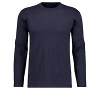 Ragman Longsleeve Herren Regular Fit Rundhals Baumwolle Blau XXL