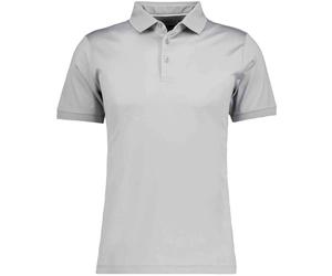 RAGMAN Herren Mercerisiertes Poloshirt Uni Steingrau-020, XL