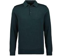 RAGMAN Herren Merino Polo-Pullover (DE/NL/SE/PL, Alphanumerisch, 3XL, Regular, Regular, Dunkelgrün-035)