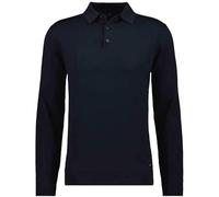 RAGMAN Herren Merino Polo-Pullover (DE/NL/SE/PL, Alphanumerisch, S, Regular, Regular, Dunkelblau-711)