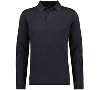 RAGMAN Herren Merino Polo-Pullover (DE/NL/SE/PL, Alphanumerisch, XXL, Regular, Regular, Asphalt-018)