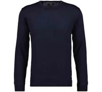 RAGMAN Herren Merino-Pullover Rundhals Dunkelblau-711, XXL