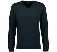 RAGMAN Herren Merino-Pullover V-Ausschnitt (DE/NL/SE/PL, Alphanumerisch, XXL, Regular, Regular, Dunkelgrün-035)