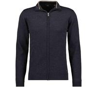 Strickfleecejacke RAGMAN Gr. S (46/48), grau (asphalt, 018) Herren Jacken Übergangsjacken (88202361-S)