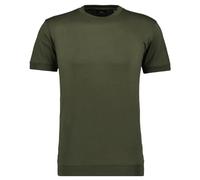 RAGMAN Herren Pima T-Shirt Rundhals mit Bündchen Dunkelgrün-393, XL