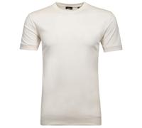 Ragman Herren T-Shirt Pima Regular Fit Kurzarm Rundhals mit Bündchen Baumwolle Weiß XXL