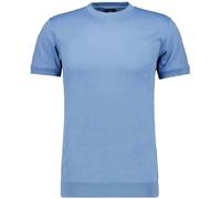 Ragman Pima T-Shirt Rundhals mit Bündchen Mittelblau XXL
