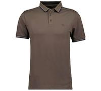 RAGMAN Herren Piqué-Polo Keep Dry, modern fit Mokka-835, L