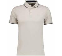 RAGMAN Herren Piqué-Polo Keep Dry, modern fit Silbergrau-021, L