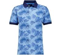 RAGMAN Regular Fit Poloshirt Kurzarm Hell-Dunkelblau