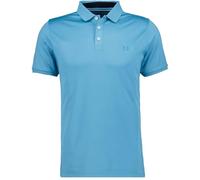 RAGMAN Herren Polo-Shirt Uni Keep Dry, modern fit Blau-Melange-703, S
