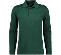 Ragman Herren-Poloshirt, Dunkelgrün, M