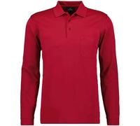 Ragman Herren-Poloshirt, Erdbeere, S